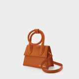 Sac Le Chiquito Noeud - Jacquemus - Cuir - Orange