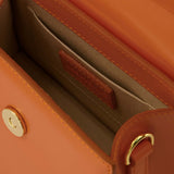 Sac Le Chiquito Noeud - Jacquemus - Cuir - Orange