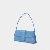 Sac Le Bambino Long - Jacquemus - Cuir - Bleu