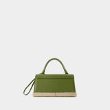 Sac Le Chiquito Long Cordao - Jacquemus - Cuir - Kaki