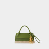 Sac Le Chiquito Long Cordao - Jacquemus - Cuir - Kaki