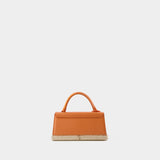 Sac Le Chiquito Long Cordao - Jacquemus - Cuir - Orange