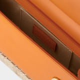 Sac Le Chiquito Long Cordao - Jacquemus - Cuir - Orange