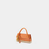 Sac Le Chiquito Long Cordao - Jacquemus - Cuir - Orange