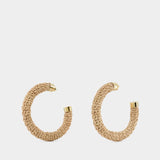 Les Creoles Raphia - Jacquemus - Raphia - Beige