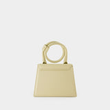 Sac Le Chiquito Noeud - Jacquemus - Cuir - Ivoire