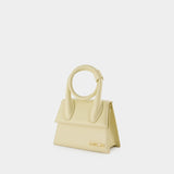 Sac Le Chiquito Noeud - Jacquemus - Cuir - Ivoire