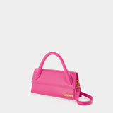 Sac Le Chiquito Long - Jacquemus - Cuir - Neon Pink