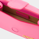 Sac Le Bambino - Jacquemus - Cuir - Rose Fluo