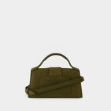 Sac Le Bambino - Jacquemus - Cuir - Kaki Foncé