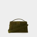 Sac Le Bambinou - Jacquemus - Cuir - Kaki Foncé