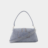 Sac Le Bambimou Denim - Jacquemus - Cuir - Bleu