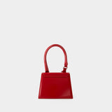 Sac Le Chiquito Moyen Boucle - Jacquemus - Cuir - Rouge
