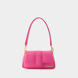 Sac Le Petit Bambimou - Jacquemus - Cuir - Rose Neon