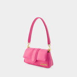 Sac Le Petit Bambimou - Jacquemus - Cuir - Rose Neon