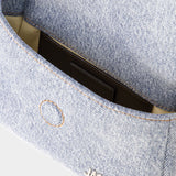 Sac Le Petit Bambimou Denim - Jacquemus - Cuir - Bleu