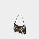 Sac Le Bisou Rond Carre - Jacquemus - Cuir - Noir