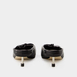 Mules Basses Ballet - Jacquemus - Cuir - Noir