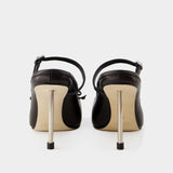 Escarpins Les Chaussures Ballet - Jacquemus - Cuir - Noir