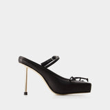 Escarpins Les Chaussures Ballet - Jacquemus - Cuir - Noir