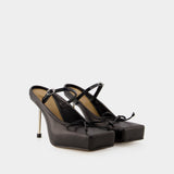 Escarpins Les Chaussures Ballet - Jacquemus - Cuir - Noir