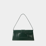 Sac Le Bambino Long - Jacquemus - Cuir - Vert Foncé