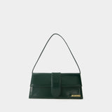 Sac Le Bambino Long - Jacquemus - Cuir - Vert Foncé
