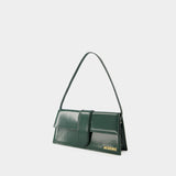 Sac Le Bambino Long - Jacquemus - Cuir - Vert Foncé