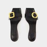 Sandales Regalo B - Jacquemus - Cuir - Noir