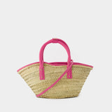 Sac Le Petit Panier Soli - Jacquemus - Rose Fluo