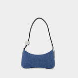 Sac Porté Épaule Le Bisou Perle - Jacquemus - Coton - Bleu