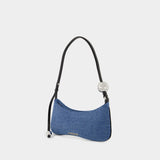 Sac Porté Épaule Le Bisou Perle - Jacquemus - Coton - Bleu