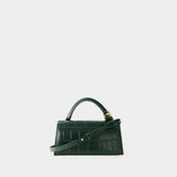Sac Le Chiquito Long Boucle - Jacquemus - Cuir - Vert Foncé