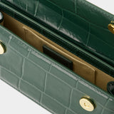 Sac Le Chiquito Long Boucle - Jacquemus - Cuir - Vert Foncé