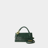 Sac Le Chiquito Long Boucle - Jacquemus - Cuir - Vert Foncé