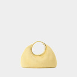 Sac Le Petit Calino - Jacquemus - Cuir - Jaune