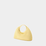Sac Le Petit Calino - Jacquemus - Cuir - Jaune