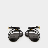 Sandales Pralu P - Jacquemus - Cuir - Noir