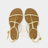 Sandales Pralu - Jacquemus - Cuir - Ivoire