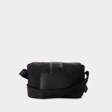 Sac À Bandoulière Le Petit Messenger Bambino - Jacquemus - Coton - Noir