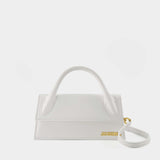 Sac Le Chiquito Long - Jacquemus - Cuir - Blanc