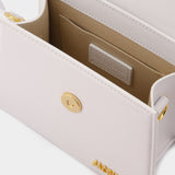 Sac Le Chiquito Nœud en Cuir Blanc