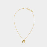 Collier Initial - Charlotte Chesnais - Argent/Or 18Kt - Doré
