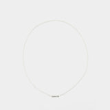 Collier 27G Cable - Le Gramme - Argent