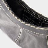 Sac À Bandoulière Soft Moon - Marine Serre - Cuir - Noir