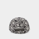 Casquette Moon Diamant Regenerated - Marine Serre - Zamak - Noir