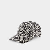 Casquette Moon Diamant Regenerated - Marine Serre - Zamak - Noir