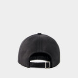 Casquette Regenerated Moire - Marine Serre - Viscose - Noir