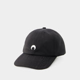 Casquette Regenerated Moire - Marine Serre - Viscose - Noir