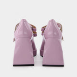 Babies Bulla 65 en Cuir Violet